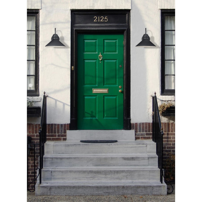 Westinghouse Watts Creek 1Lt Outdoor Wall Light, Textured Black/Metal