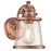 Westinghouse Emma Jane 1Lt Wall Light, Washed Copper/Clear Seeded - 6361000