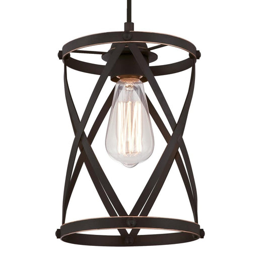 Westinghouse Isadora 1 Light Pendant, Oil Rubbed Bronze/Cage Shade