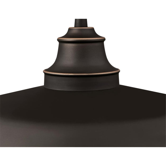 Westinghouse Iron Hill 1 Light Pendant, Oil Rubbed Bronze/Metal Shade
