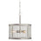 Westinghouse Emmett 3 Light Pendant, Galvanized Steel/Mesh Shade