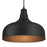 Westinghouse Morton 1 Light Pendant, Textured Iron/Metal Shade