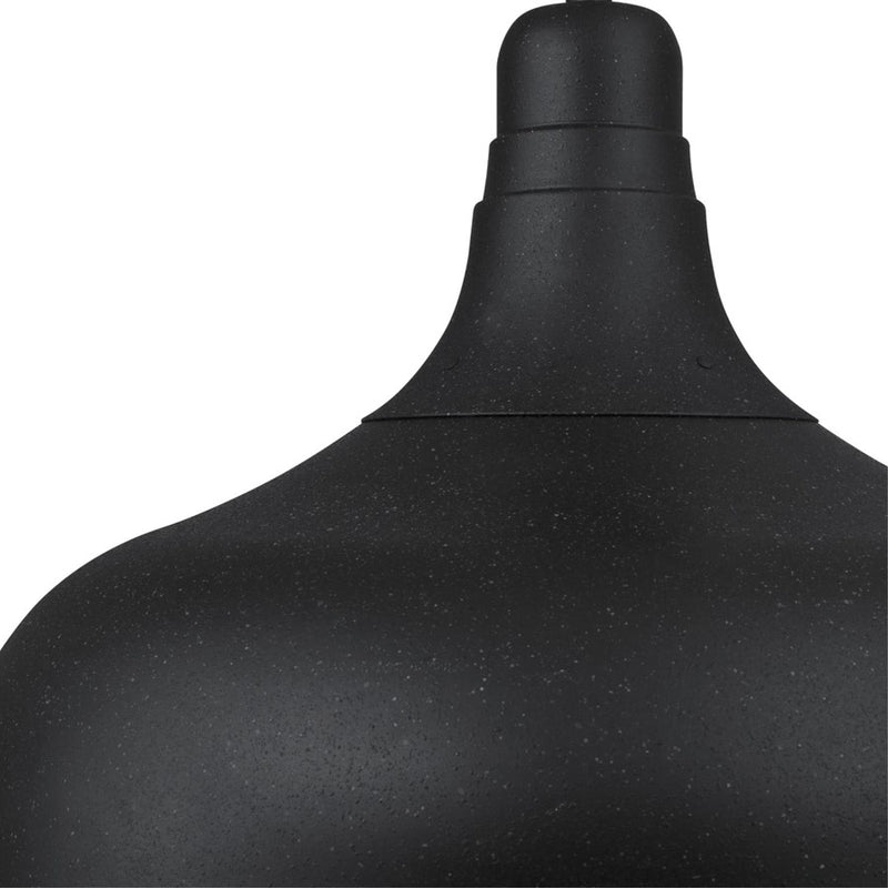 Westinghouse Morton 1 Light Pendant, Textured Iron/Metal Shade