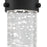 Westinghouse Cava 1 Light Pendant, Matte Black/Bubble Glass