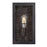 Westinghouse Wrightsville 1Lt Wall Light, Bronze/Clear Raindrop Glass