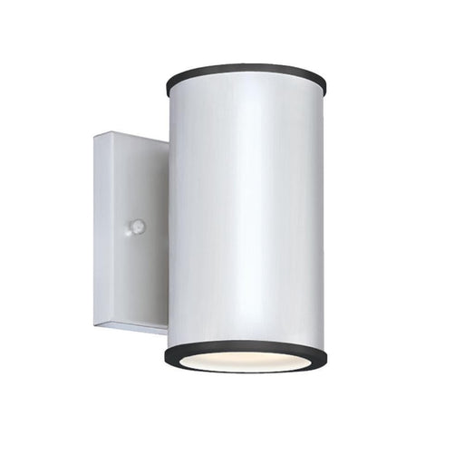 Westinghouse Mayslick 1 Light Wall Light, Nickel Luster/Frosted Glass - 6580700