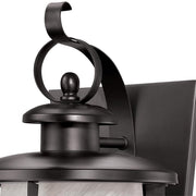 Westinghouse Senecaville 1Lt 8" Outdoor Wall Light, Brz/Alabaster - 6674200