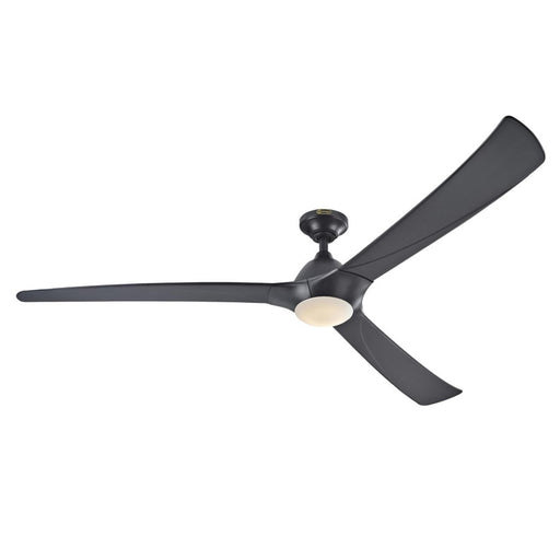 Westinghouse Techno II 3Bld 72" Ceiling Fan, LED Kit, Black/Black - 7204200