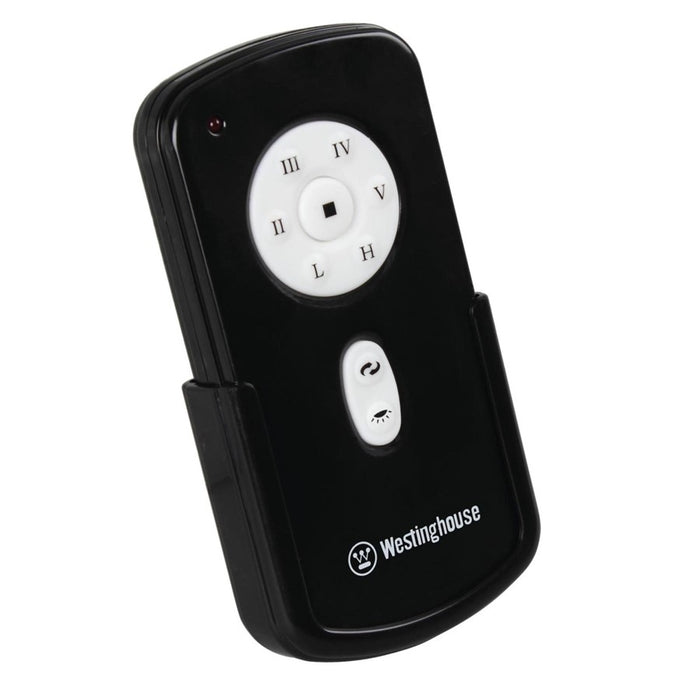 Westinghouse Techno II 3Bld 72" Ceiling Fan, LED Kit, Black/Black