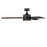 Westinghouse Alta Vista 3Bld 52" Ceiling Fan, LED Light, Matte Black