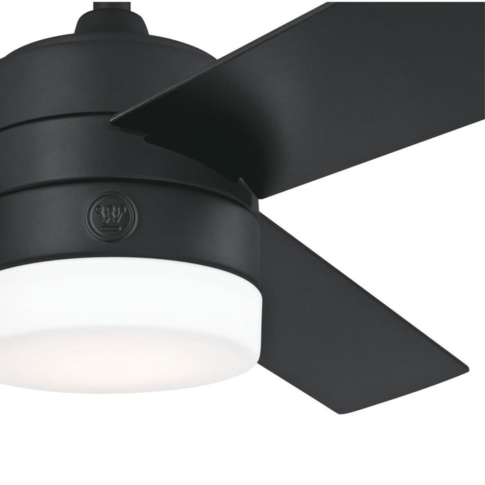 Westinghouse Alta Vista 3Bld 52" Ceiling Fan, LED Light, Matte Black