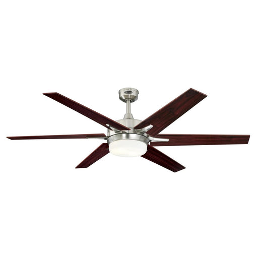 Westinghouse Cayuga 6Bld 60" Ceiling Fan, LED Light Kit, NK/Rosewood - 7207700