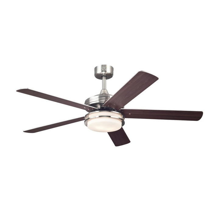 Westinghouse Castle Led 5Bld 52" Ceiling Fan, LED Light Kit, NK/Maple - 7209100