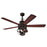 Westinghouse Stella Mira 5Bld 52" Fan, LED Kit, Bronze/HL/Applewood - 7217100