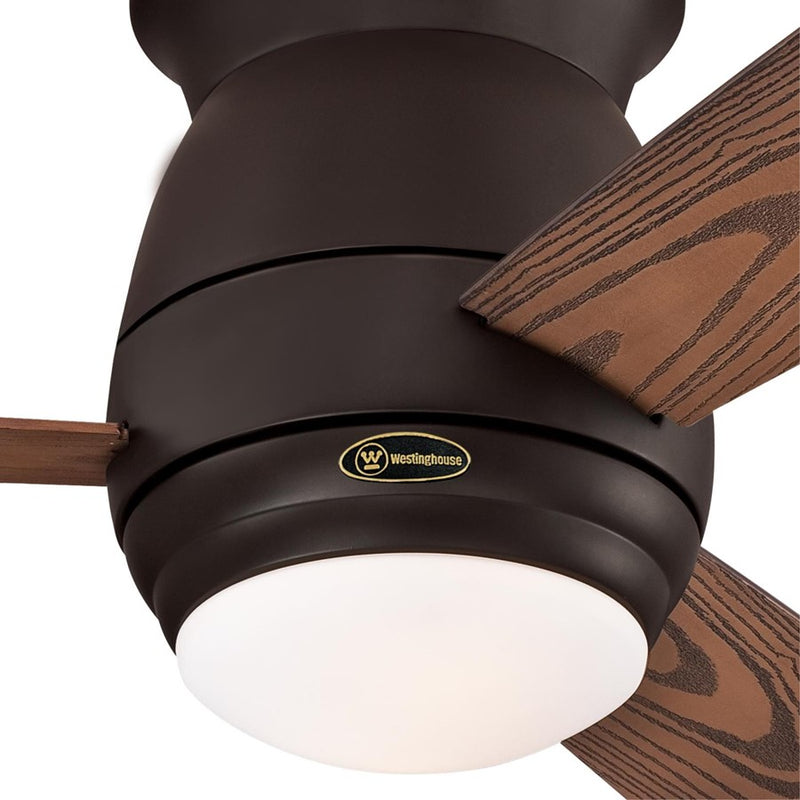 Westinghouse Halley 3Bld 44" Ceiling Fan, LED Light Kit, Bronze/Cherry