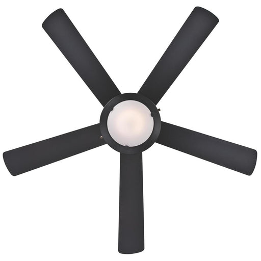 Westinghouse Comet 5Bld 52" Ceiling Fan, LED Light, Black/Black