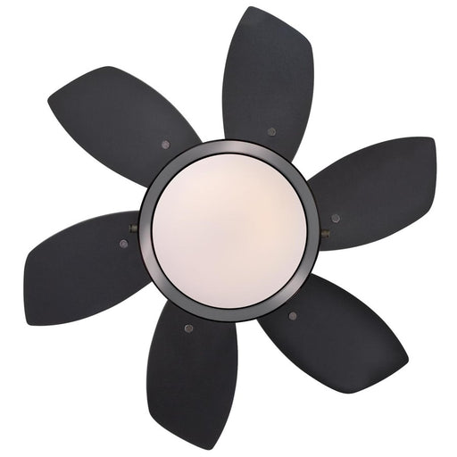 Westinghouse Quince 6 Blade 24" Ceiling Fan, LED, Gun Metal/Black