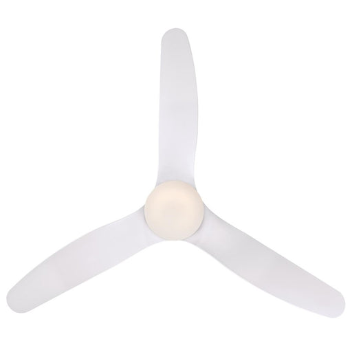 Westinghouse Carla 3 Blade 46" Ceiling Fan, LED Light, White/White