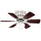 Westinghouse Petite 6Bld 30" Ceiling Fan, LED Light, Nickel/Rosewood - 7230700