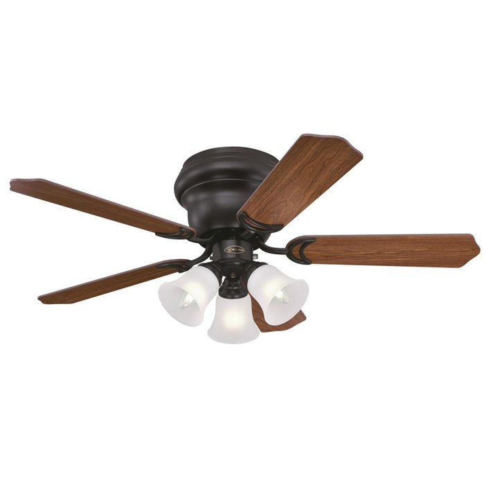 Westinghouse Contempra Trio 5Bld 42" Fan, LED Light, Brz/Cherry - 7231300