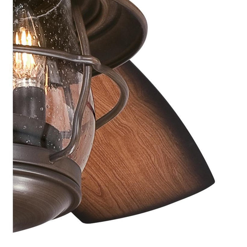 Westinghouse Brentford 5Bld 52" Fan, LED Light, Walnut/Shaded Cherry