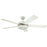 Westinghouse Comet 5 Blade 52" Ceiling Fan, LED Light, White/White - 7233600