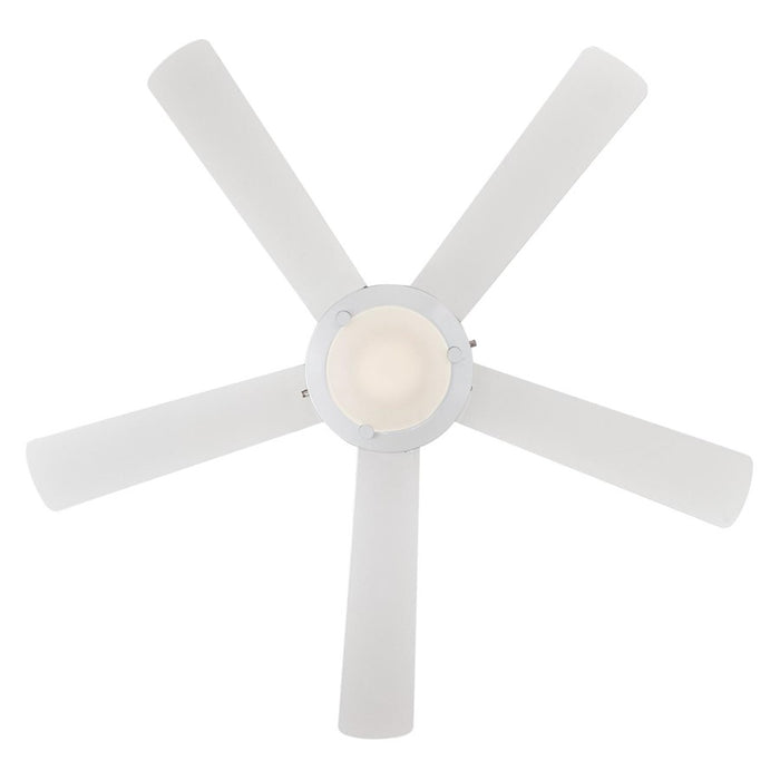 Westinghouse Comet 5 Blade 52" Ceiling Fan, LED Light, White/White
