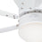 Westinghouse Turbo Swirl 6Bld 30" Ceiling Fan, LED Light, White/White