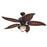 Westinghouse Oasis 5Bld 48" Ceiling Fan, LED Light, Bronze/Mahogany - 7236200