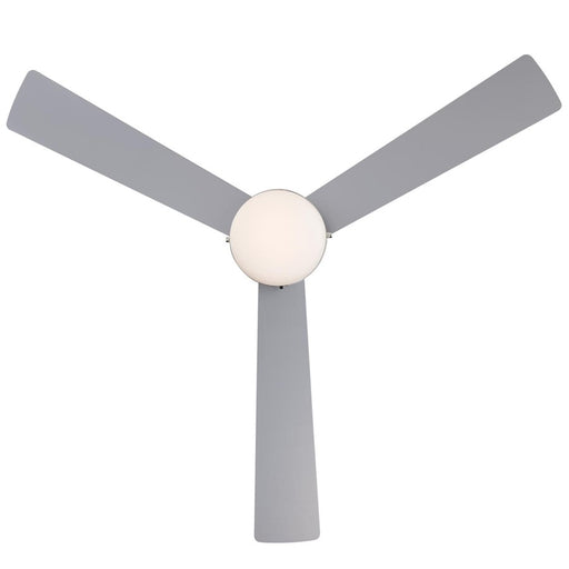 Westinghouse Brinley 3Bld 52" Ceiling Fan, LED Light, Nickel/Silver