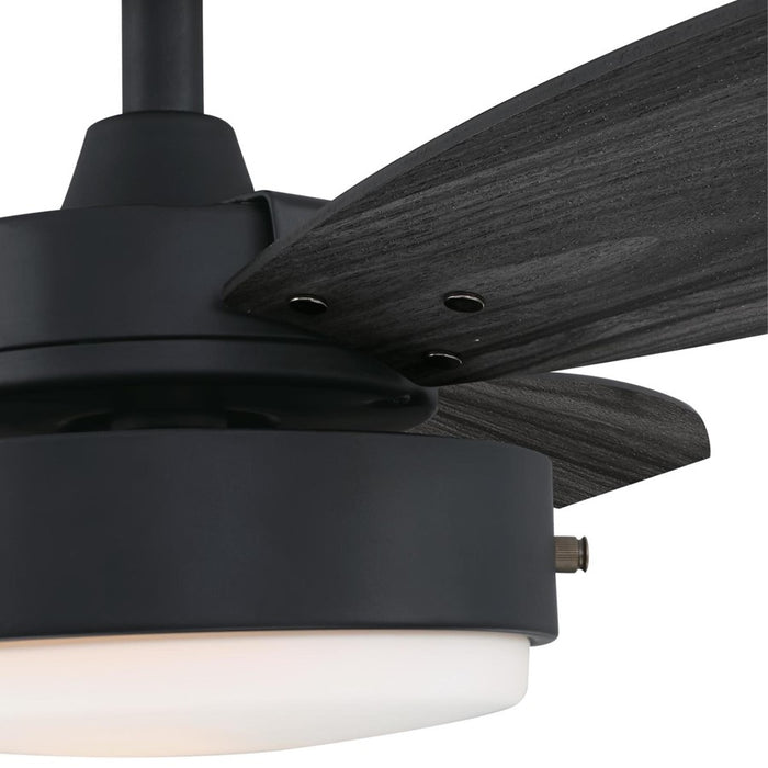 Westinghouse Alloy 3Bld 42" Ceiling Fan, LED Light, Black/Charcoal