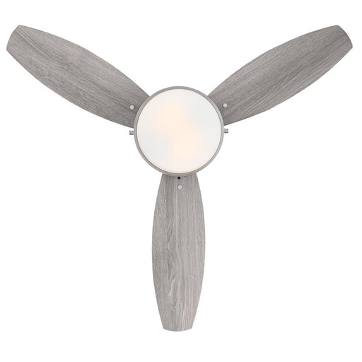 Westinghouse Alloy 3Bld 42" Ceiling Fan, LED Light, Nickel/Oak