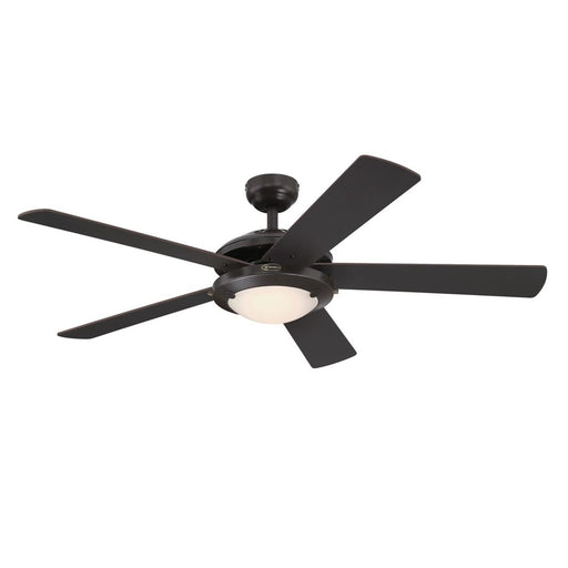 Westinghouse Comet 5Bld 52" Ceiling Fan, LED Light, Espresso/Espresso - 7307200