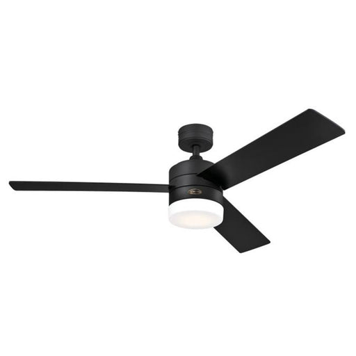 Westinghouse Alta Vista 3Bld 52" Ceiling Fan, LED Light, Black/Black - 74006A00
