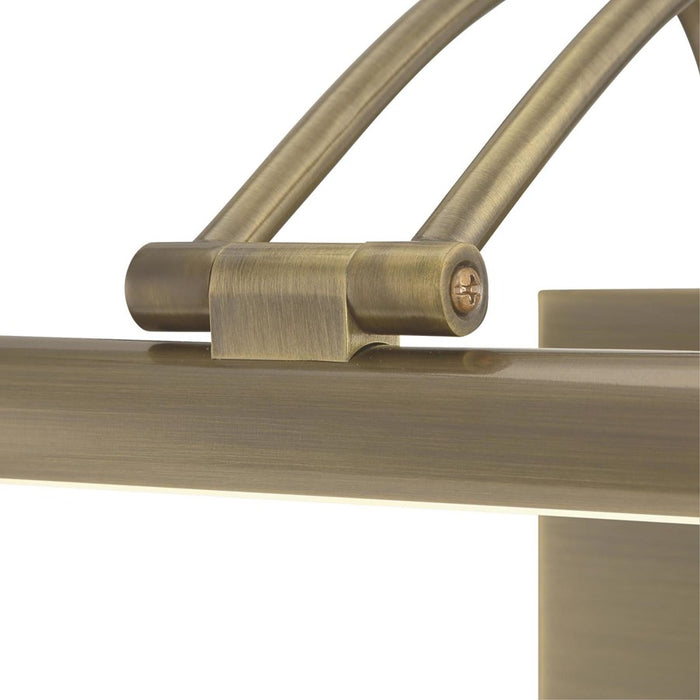 Westinghouse 1 Light 17" Picture Light, Antique Brass