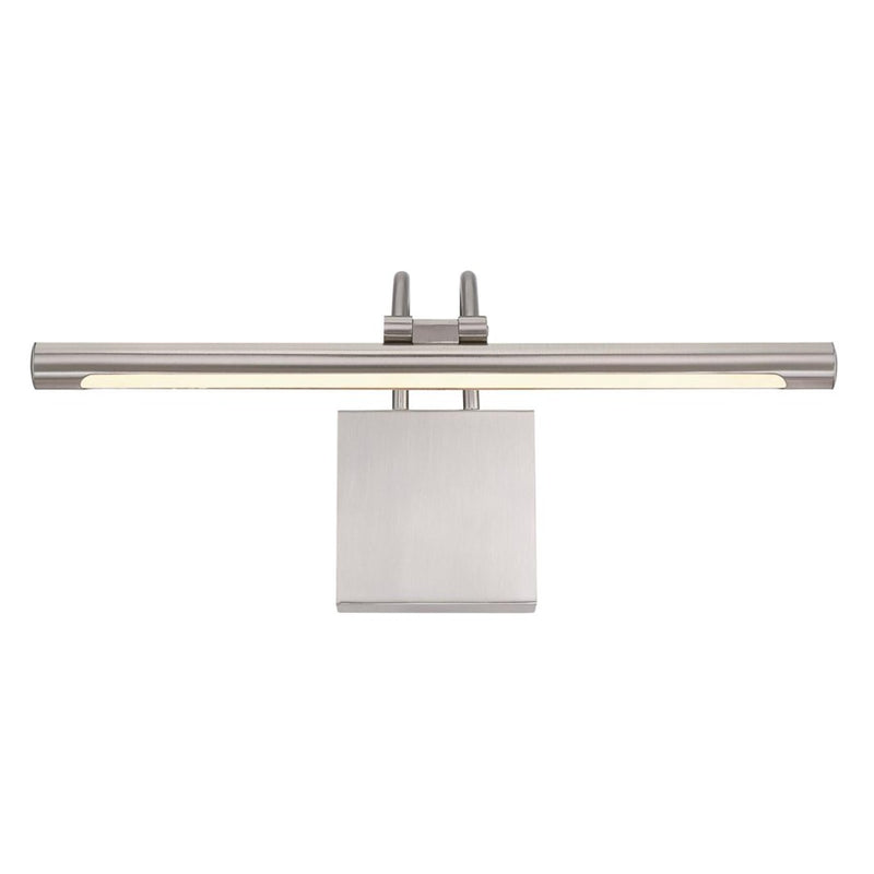 Westinghouse 17in 1-Light Picture Light | Brushed Nickel Aluminum & Steel | Living Room & Hallway Accent | 794 Lumens 3000K Dimmable | Model 7501500