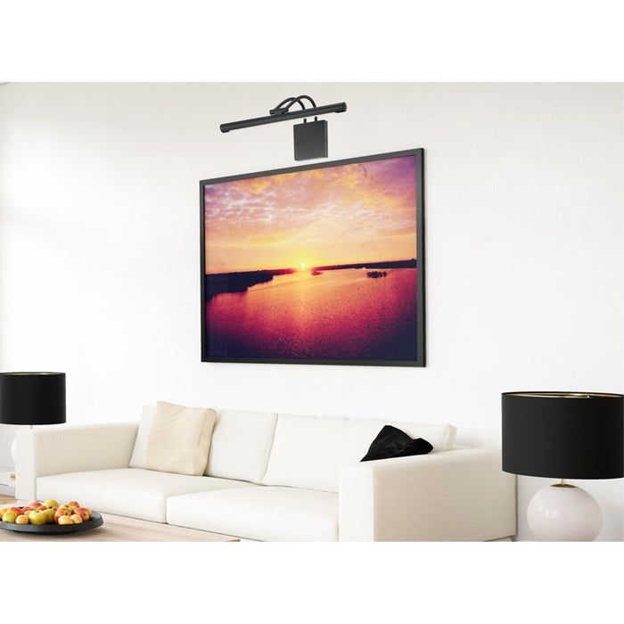 Westinghouse 1 Light Picture Light, Matte Black