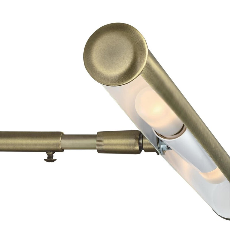Westinghouse 2 Light Picture Light, Antique Brass
