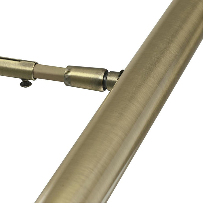 Westinghouse 2 Light Picture Light, Antique Brass