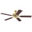 Westinghouse Contractor Choice 5Bld 52" Ceiling Fan, Brass/Walnut - 7802100
