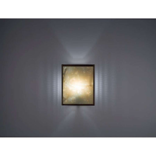 WPT Design FN 2-Light Silver Wall Sconce | Zinfandel Art Glass | Bedroom & Hallway Accent Light | 8 x 4 x 10 in | Model FN2-SV-ZIN-I
