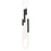 AFX Lighting Adel 2 Light LED Pendant, Black/White