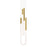 AFX Lighting Adel 2 Light LED Pendant, Brass/White