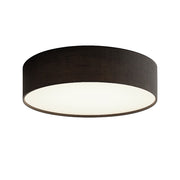 AFX Lighting Ashland 1Lt 12" LED Flush Mount, White/Black - ALDF12LAJUDBK