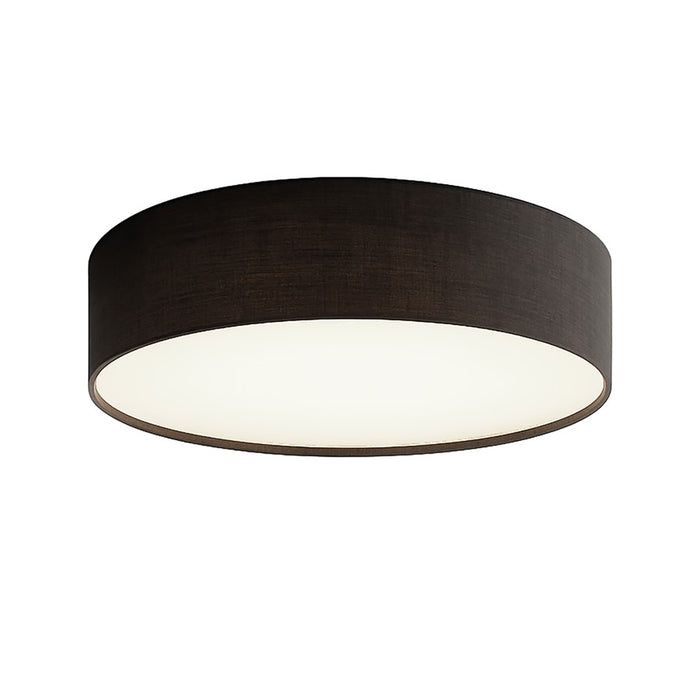 AFX Lighting Ashland 1Lt 12" LED Flush Mount, White/Black - ALDF12LAJUDBK