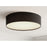 AFX Lighting Ashland 1Lt 12" LED Flush Mount, White/Black