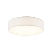AFX Lighting Ashland 1Lt 12" LED Flush Mount, White/White - ALDF12LAJUDWH