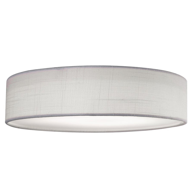 AFX Lighting Ashland 1Lt 12" LED Flush Mount, White/White