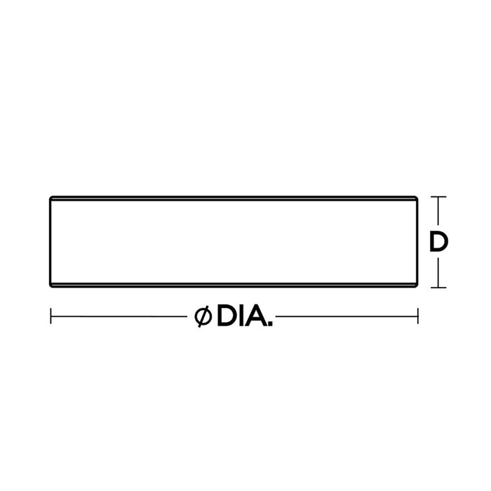 AFX Lighting Ashland 1Lt 12" LED Flush Mount, White/White