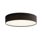 AFX Lighting Ashland 1Lt 16" LED Flush Mount, White/Black - ALDF16LAJUDBK